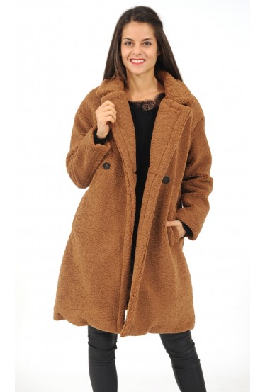 manteau long en...