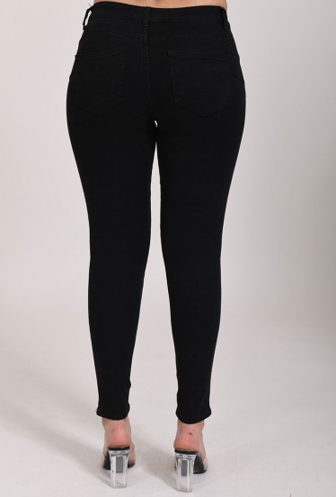 Pantalon slim noir