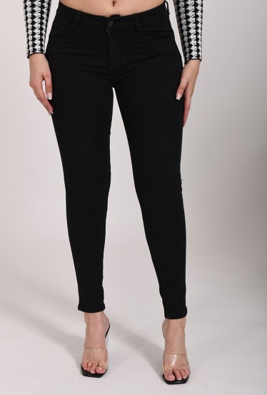 Pantalon slim noir