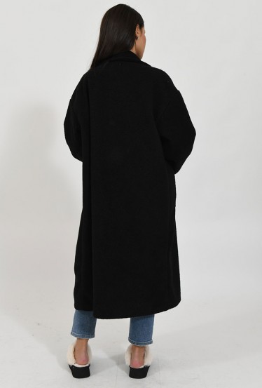 Manteau long noir