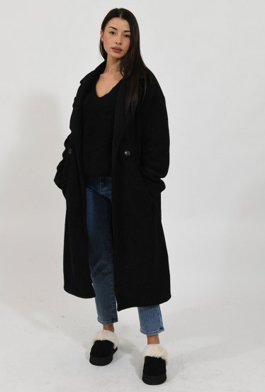 Manteau long noir