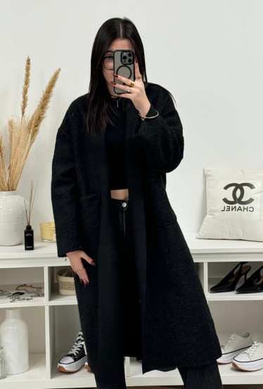 Manteau noir...