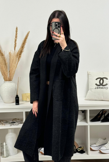 Manteau noir...