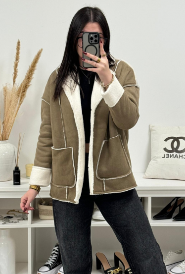 Manteau court...