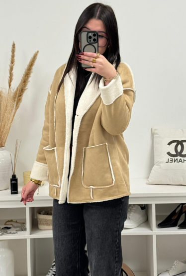 Manteau court...