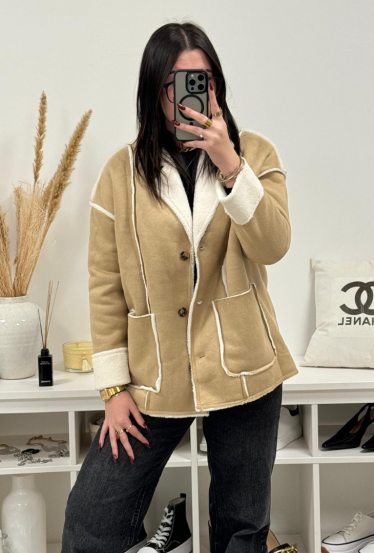 Manteau court...
